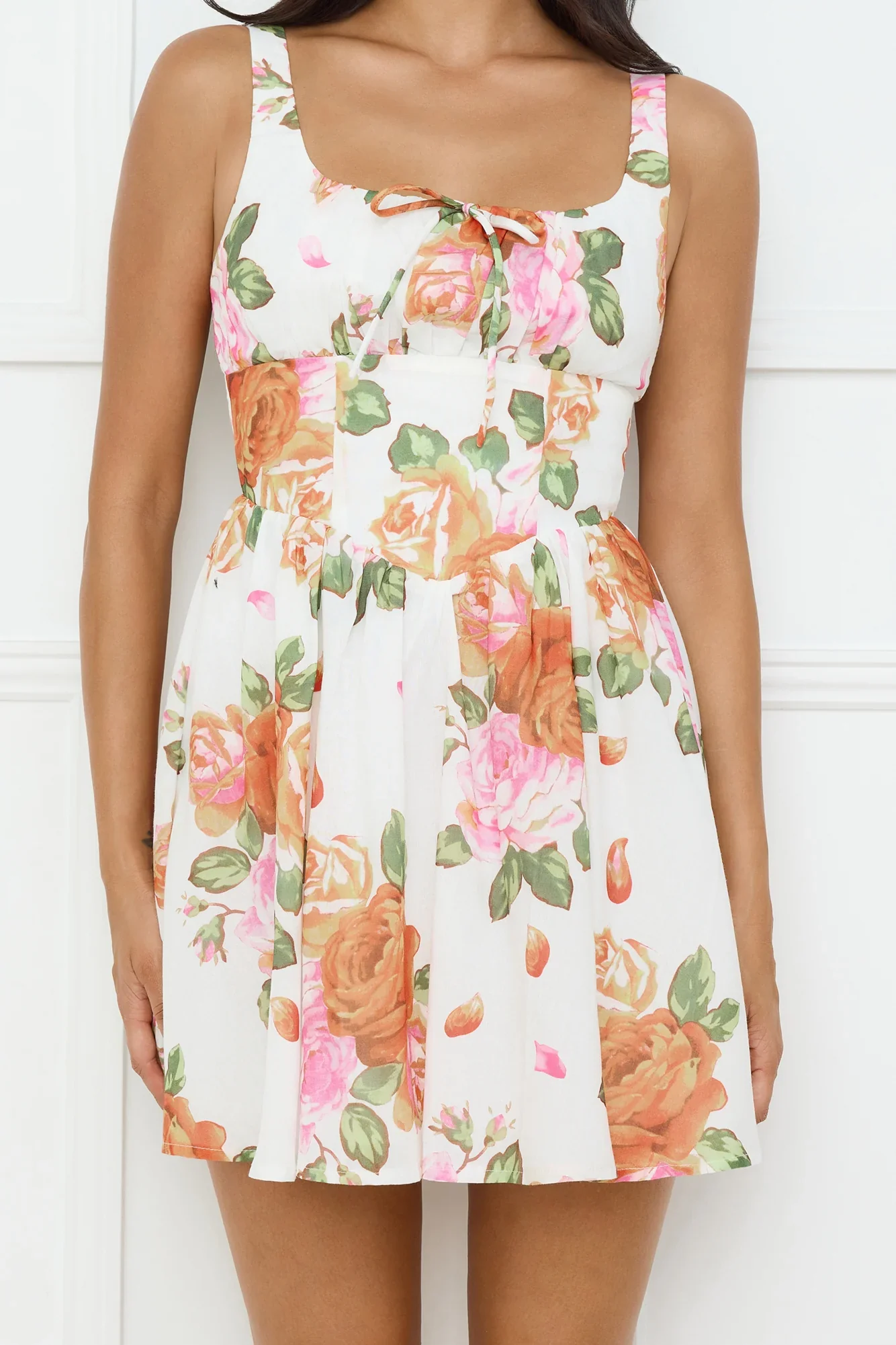 Vibrant Vibes Mini Dress Floral