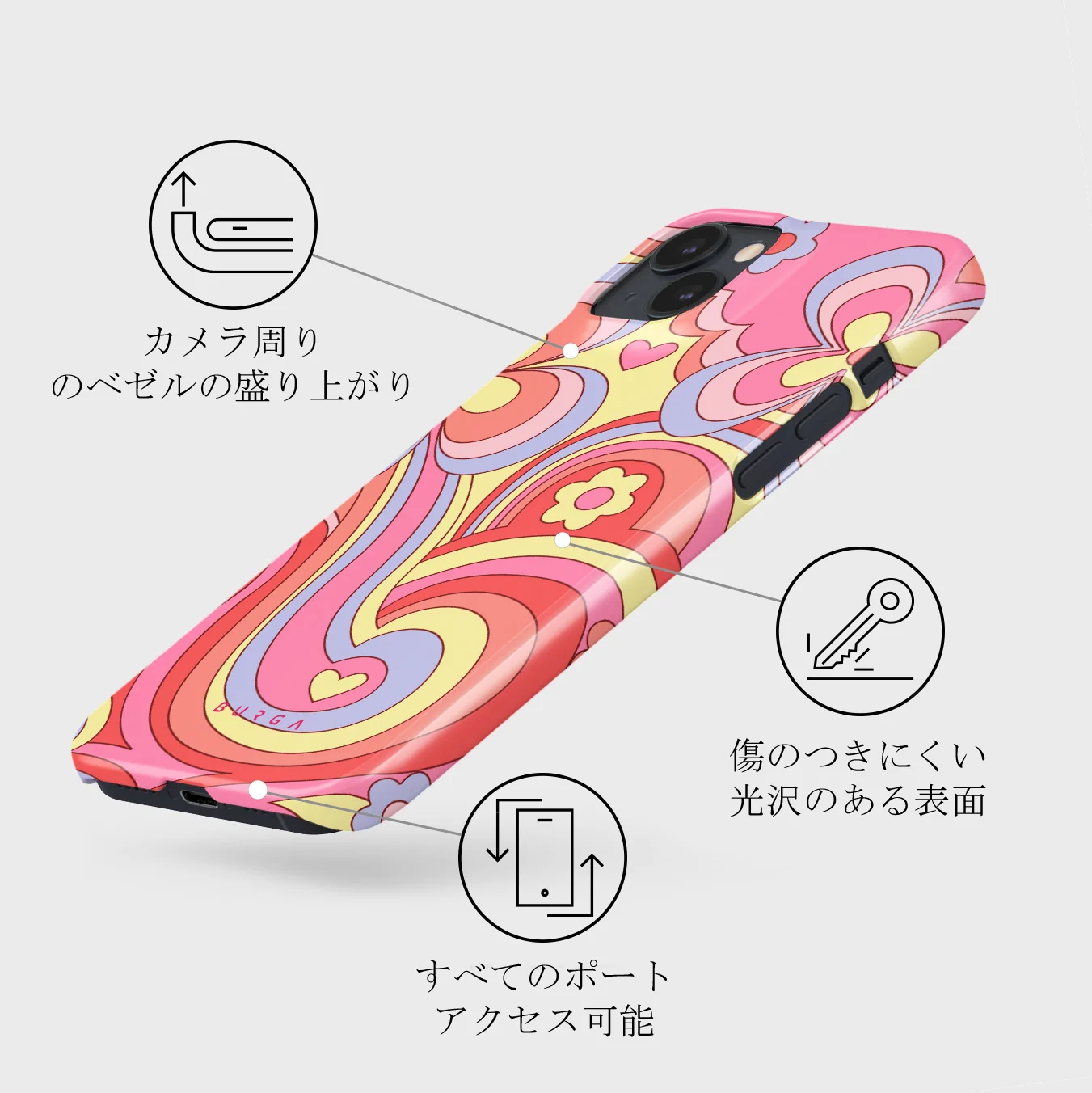 Roller Disco - iPhone 13 Mini ケース