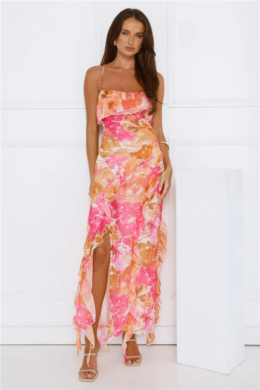 Your Own Muse Maxi Dress Print