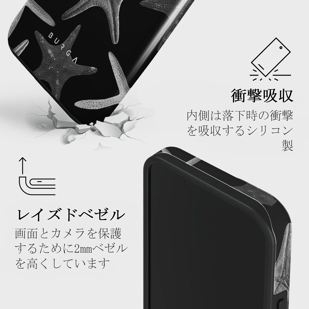Midnight Ocean - iPhone 13 Mini ケース