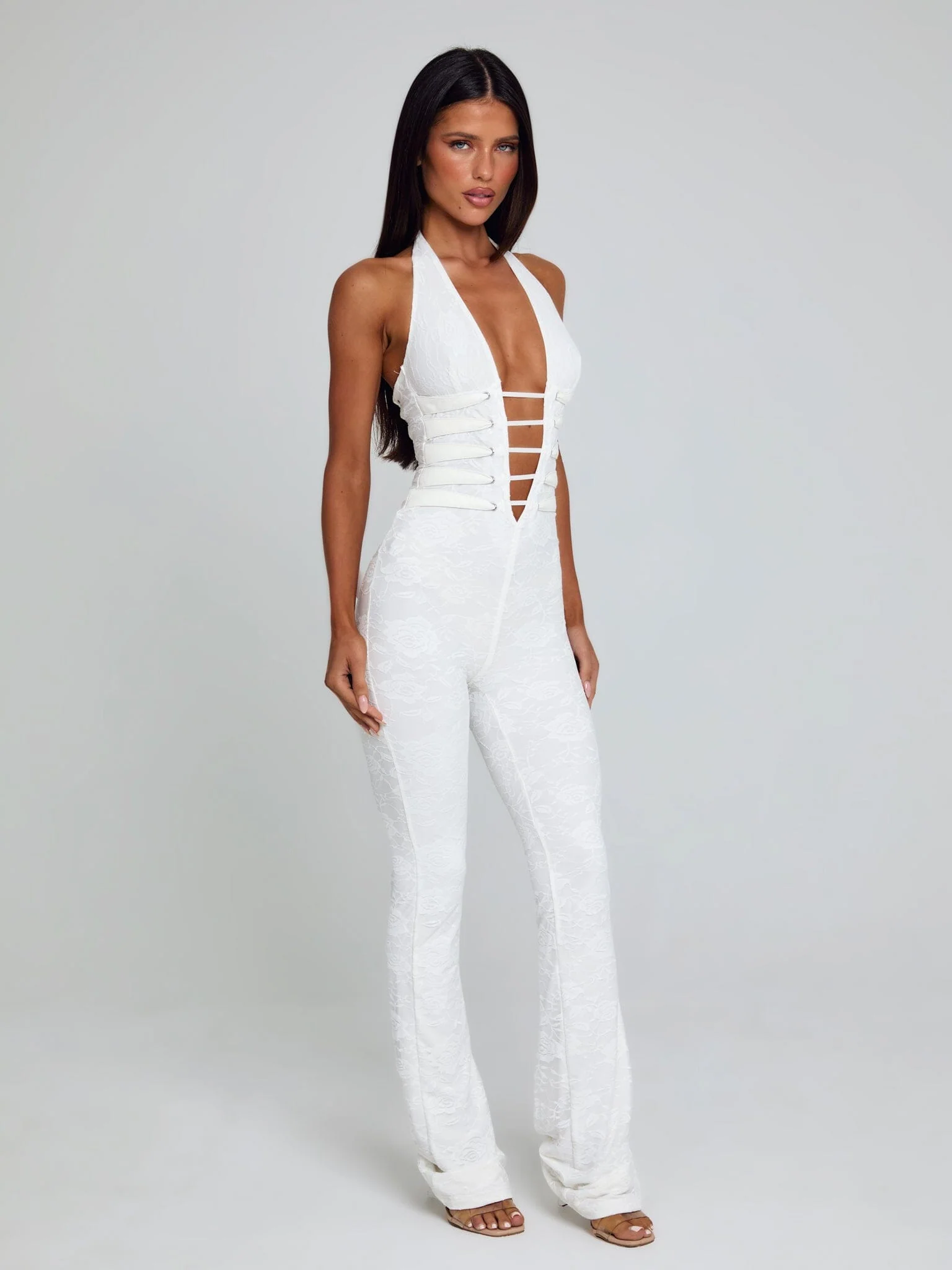 SAWYER JUMPSUIT WHITE