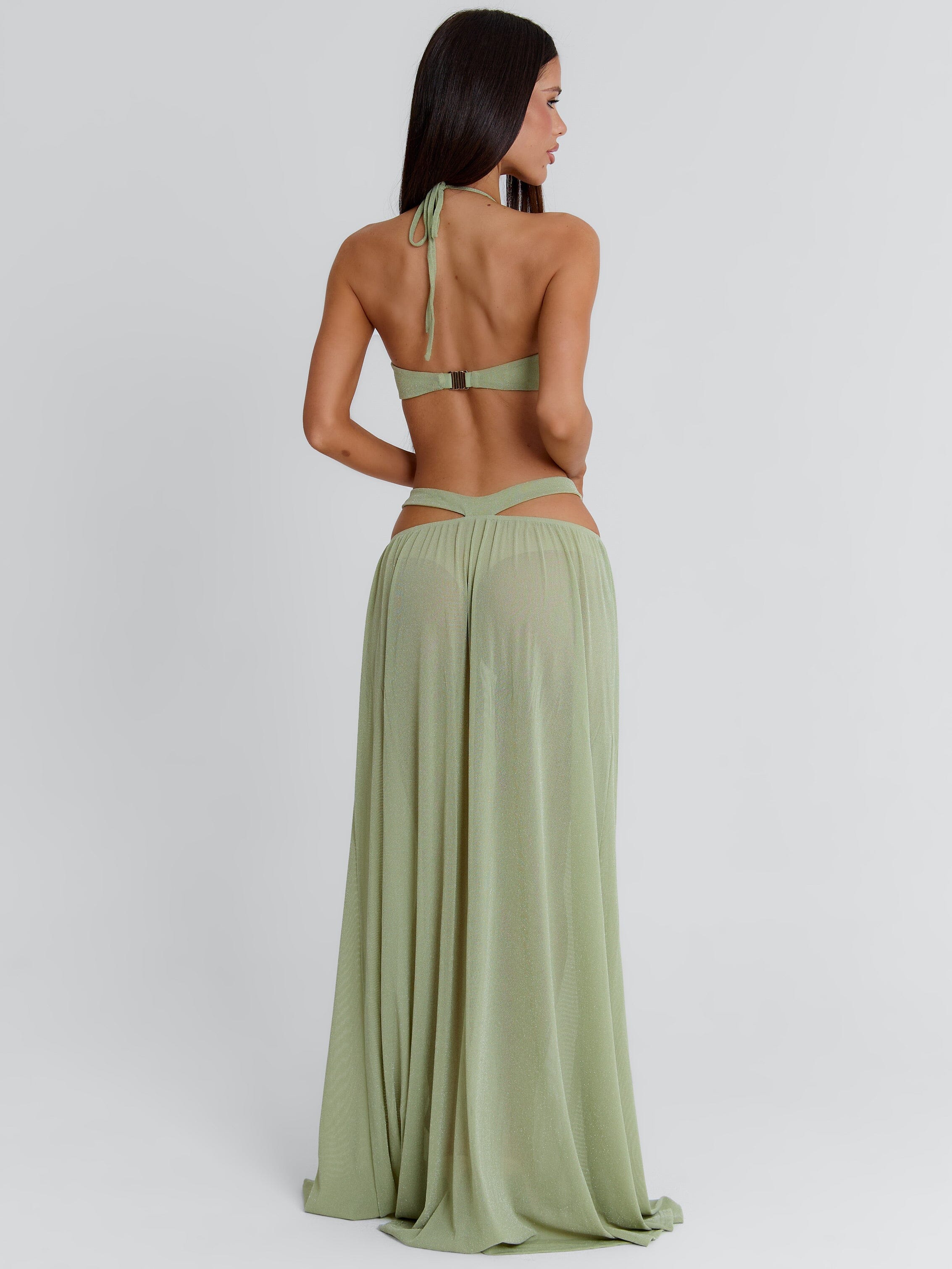 KAYLEY CROP TOP SAGE