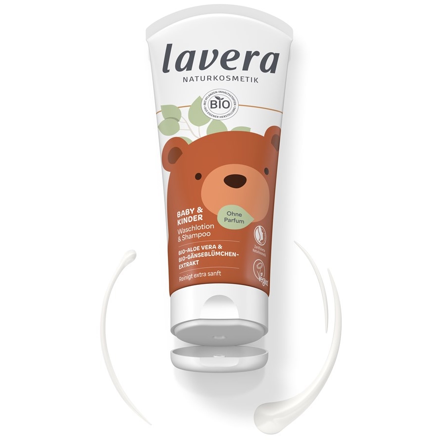 Lavera Delikatna pielęgnacja skóry Balsam do mycia i szampon