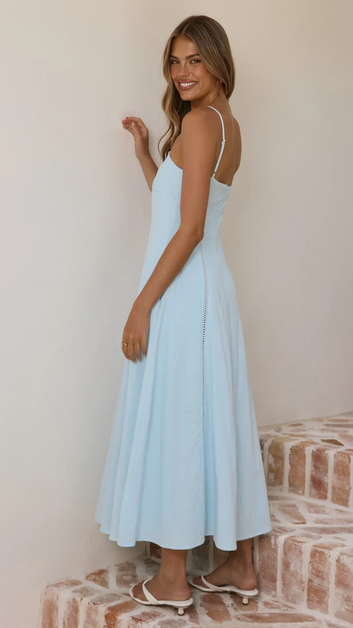 Suri Maxi Dress - Blue