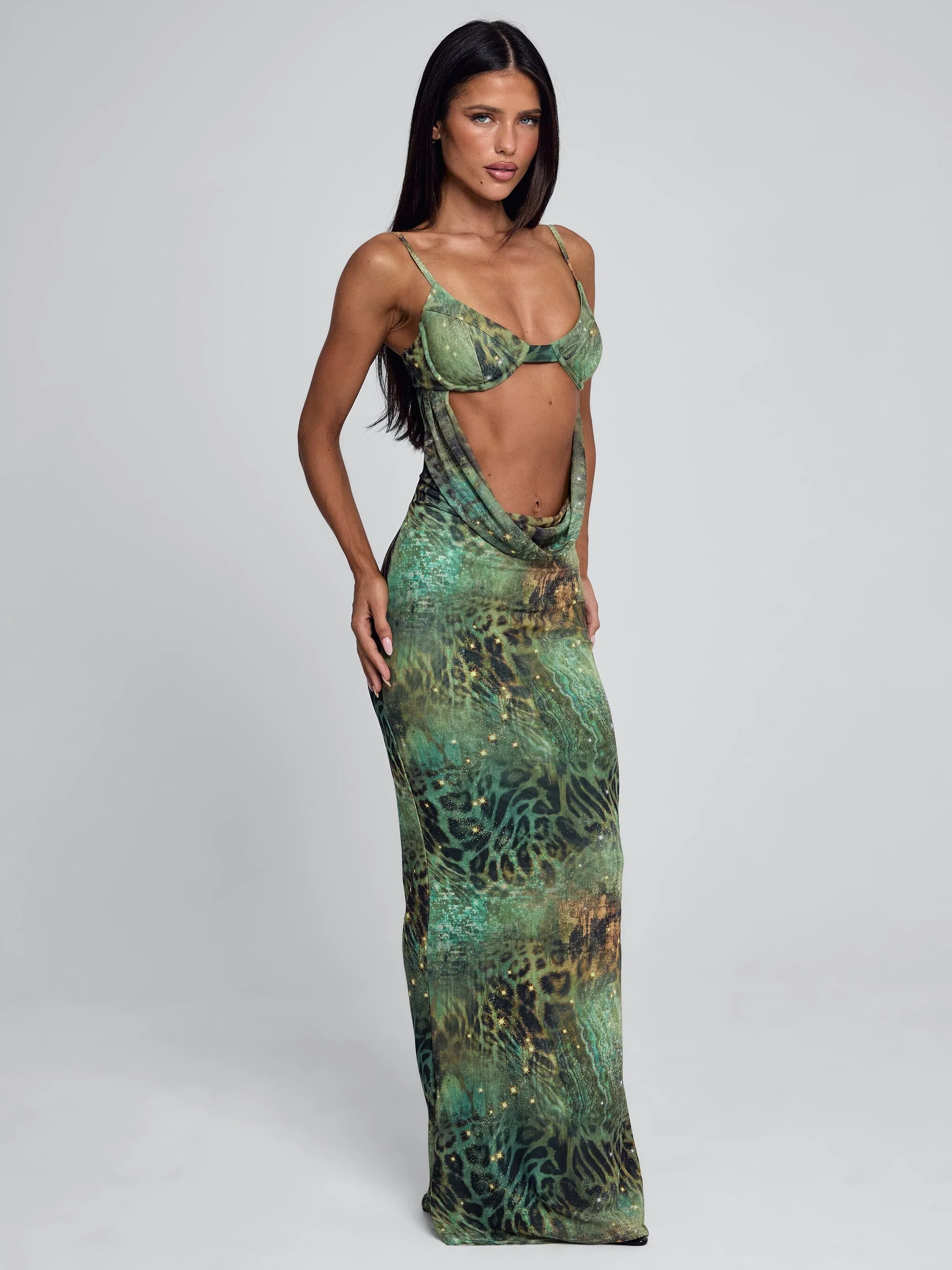 Ellapink NIGHTSHIFT MAXI DRESS LANEE