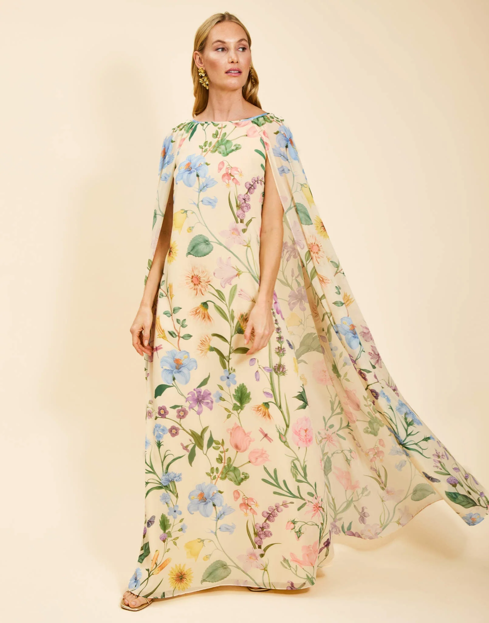 Estrella Cape Gown