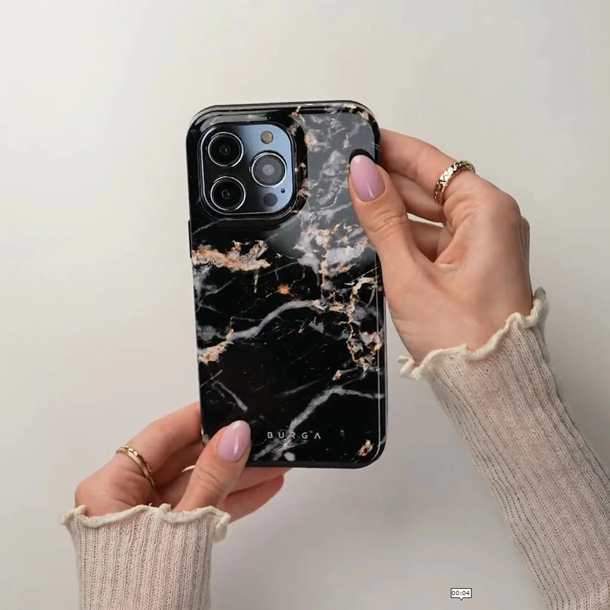 Make A Wish - Gold Marble iPhone 11 Pro Max ケース