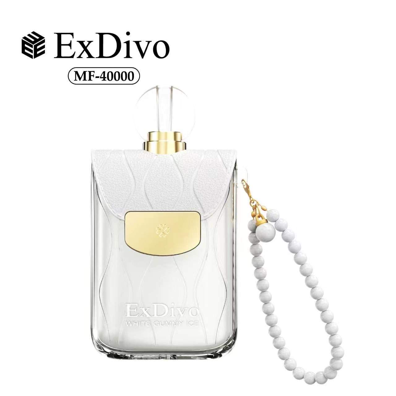 WHITE GUMMY ICE - ExDivo FLORA 40K Disposable Vape