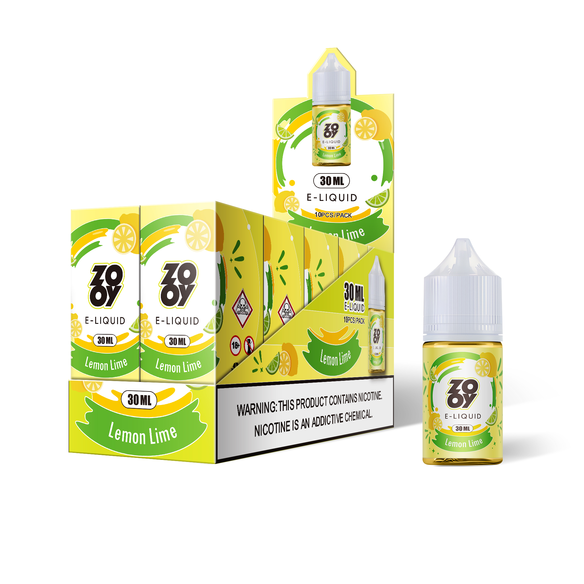 ZOOY 30ML E-Liquid/1 BOX(10 PCS)