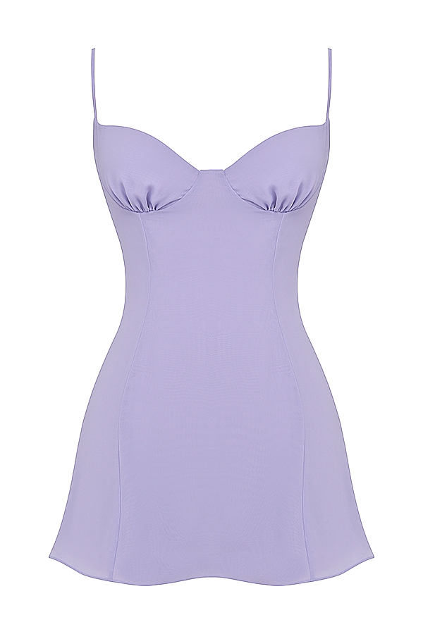 Lavender Mini Dress