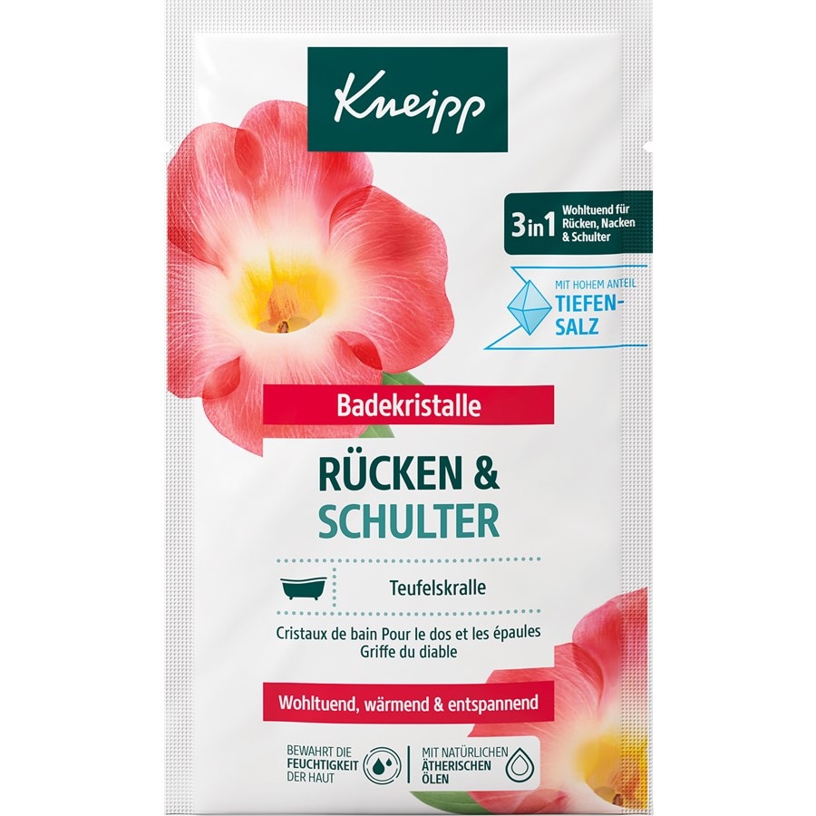 Kneipp Bath crystals Kryształy do kąpieli na plecy i ramiona Devil's Claw