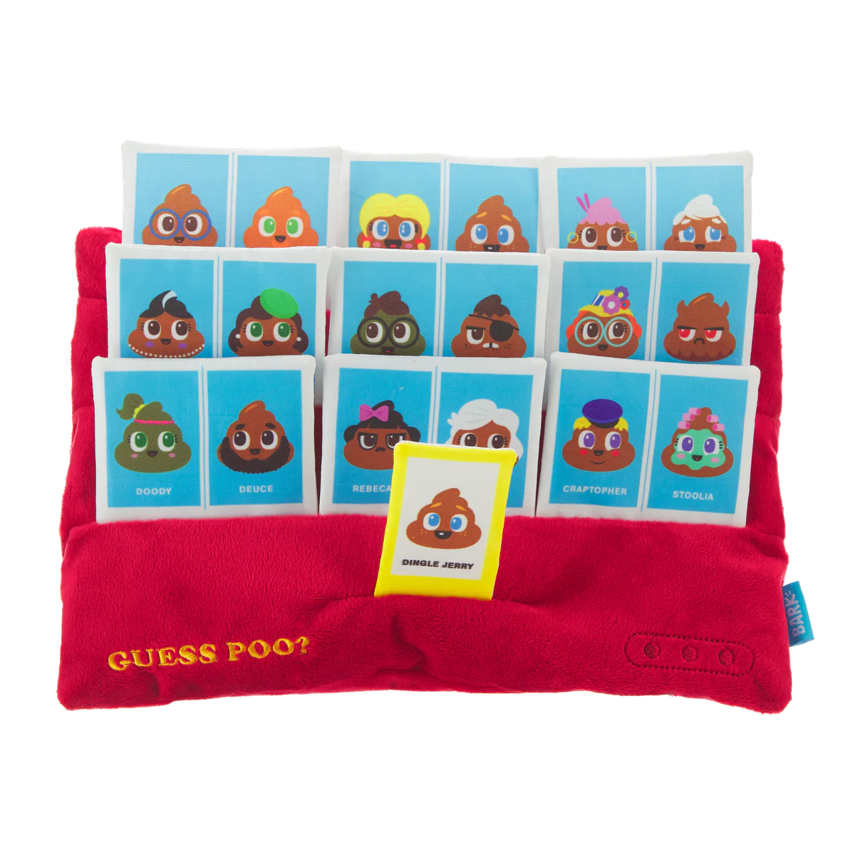 Guess Poo Plush Enrichment Dog Toy