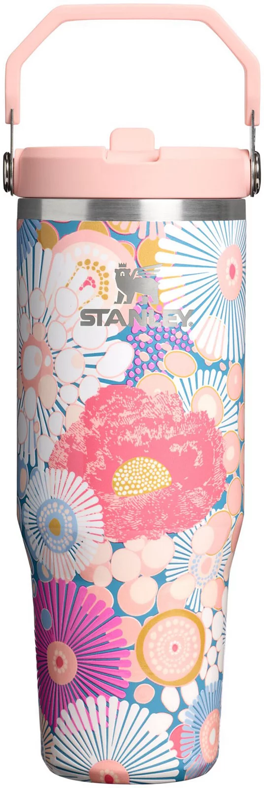 Stanley 30 oz. IceFlow 2.0 Flip Straw Tumbler - Sorbet Wildflower
