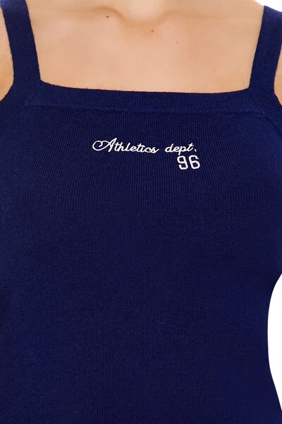Sweater-Knit Athletics Dept Cami