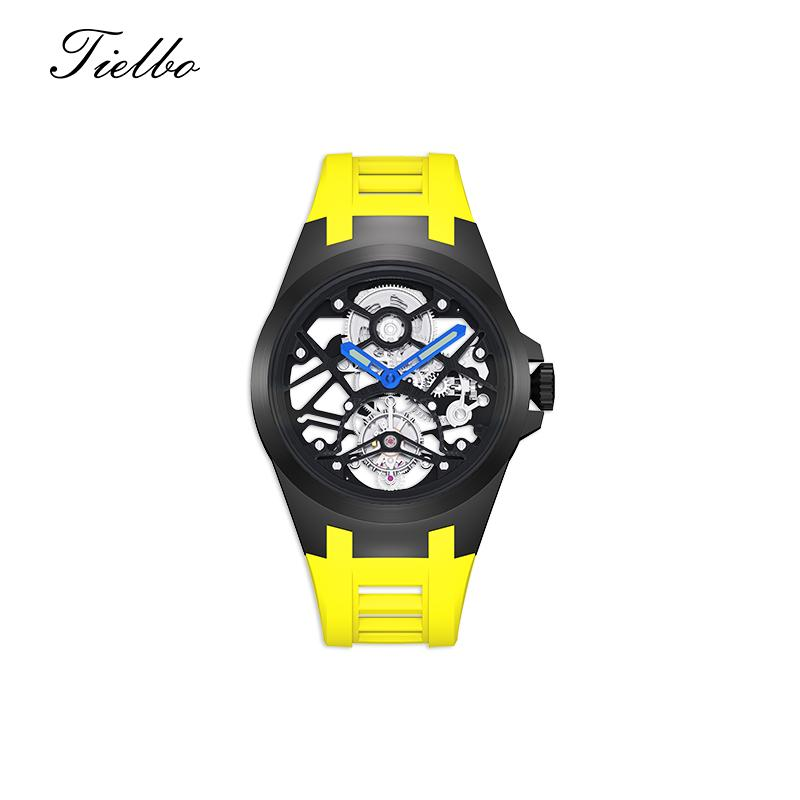 Tianzhou Skeleton Tourbillon Watch – Manual, Sapphire, 44mm T306M
