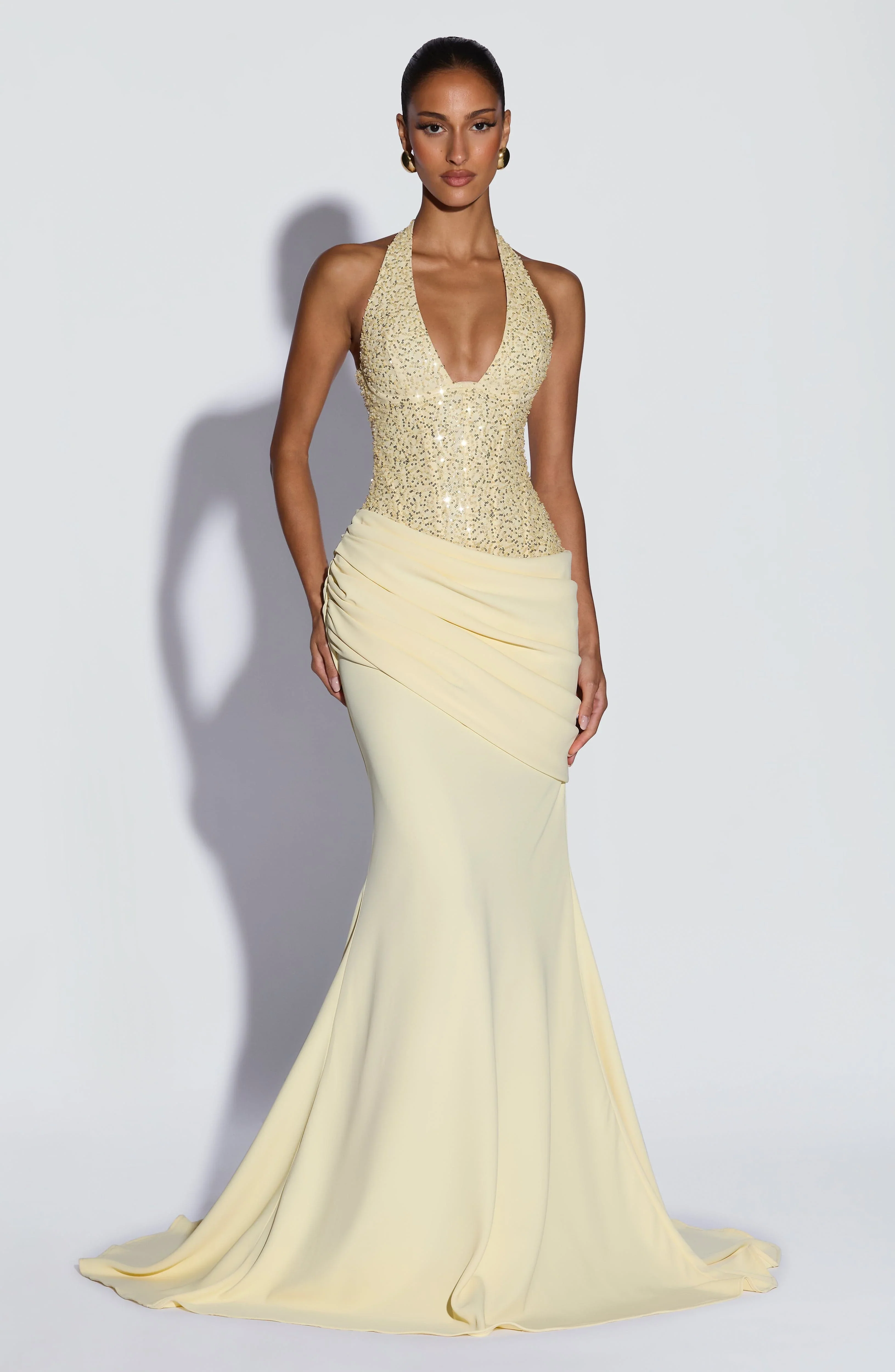 Taylor Gown - Lemon