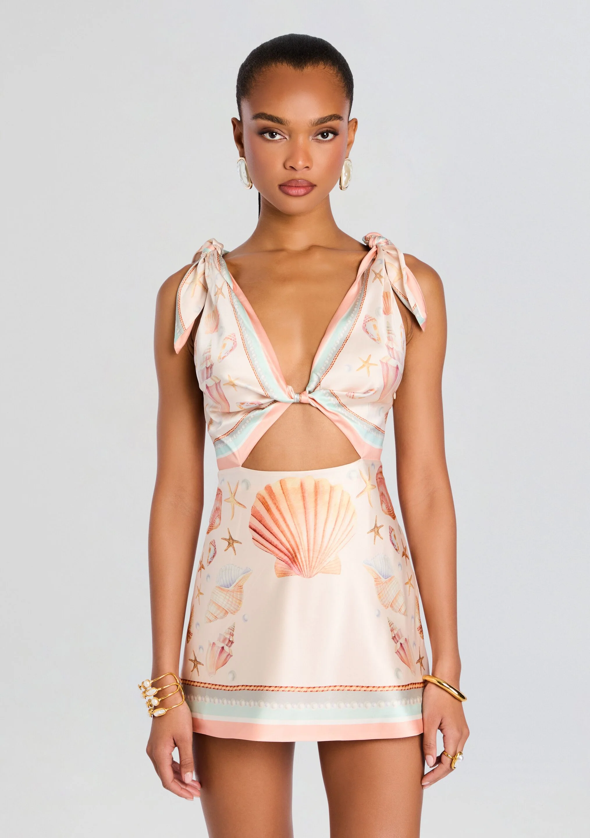 Icelyn Silk Dress