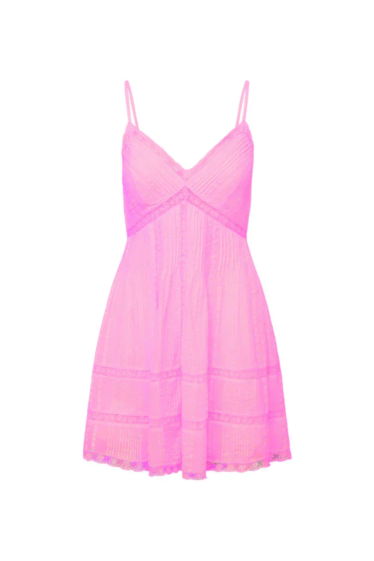 Docila Cotton Mini Dress - luluinthesky