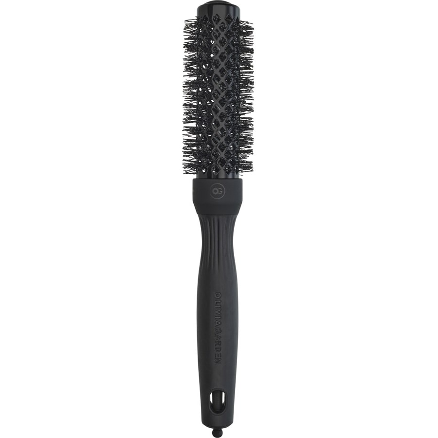 Olivia Garden Blowout Okrągła szczotka Expert Blowout Shine Black Label Z falistym włosiem
