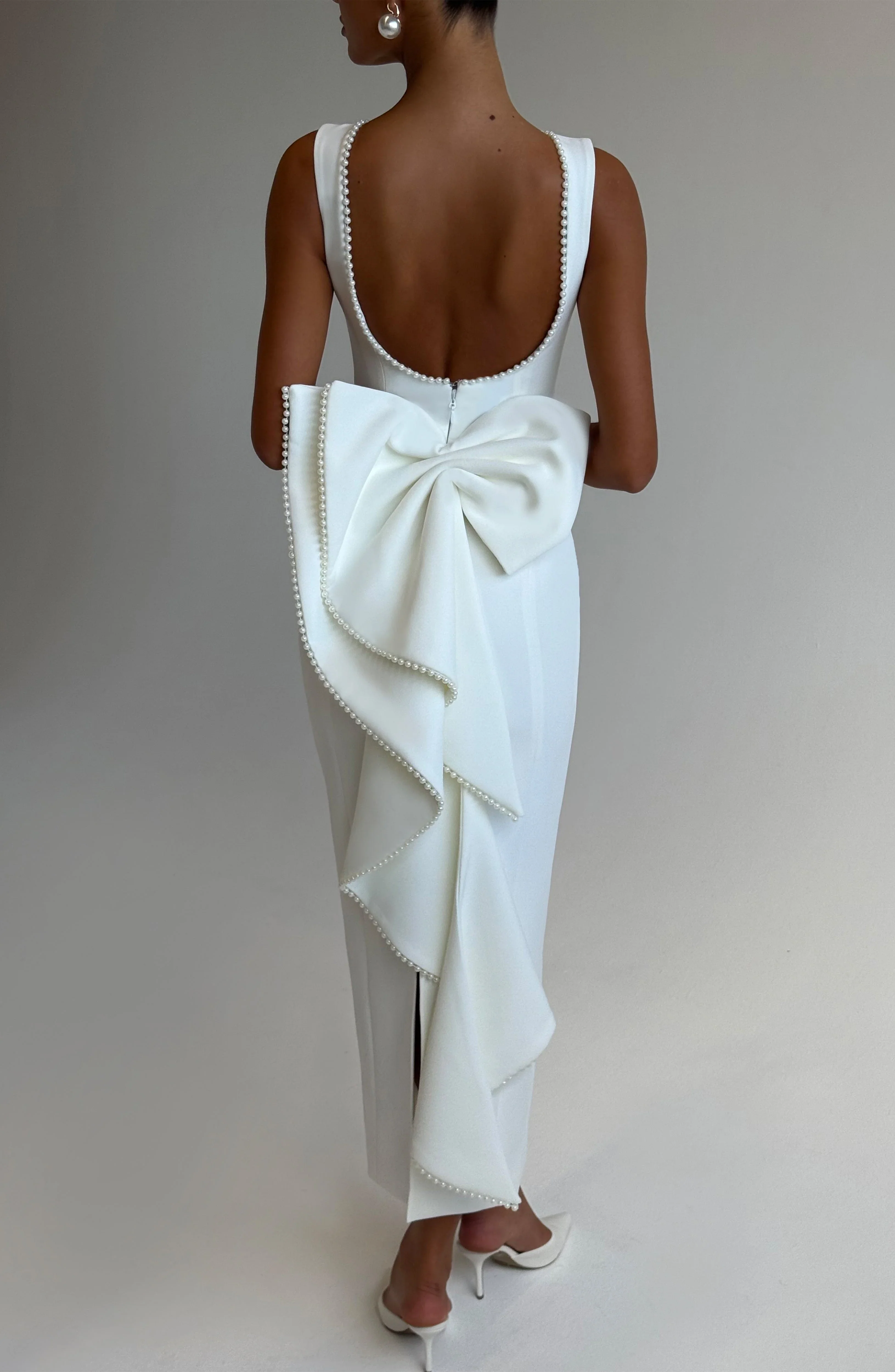 Lana Midaxi Dress - Ivory