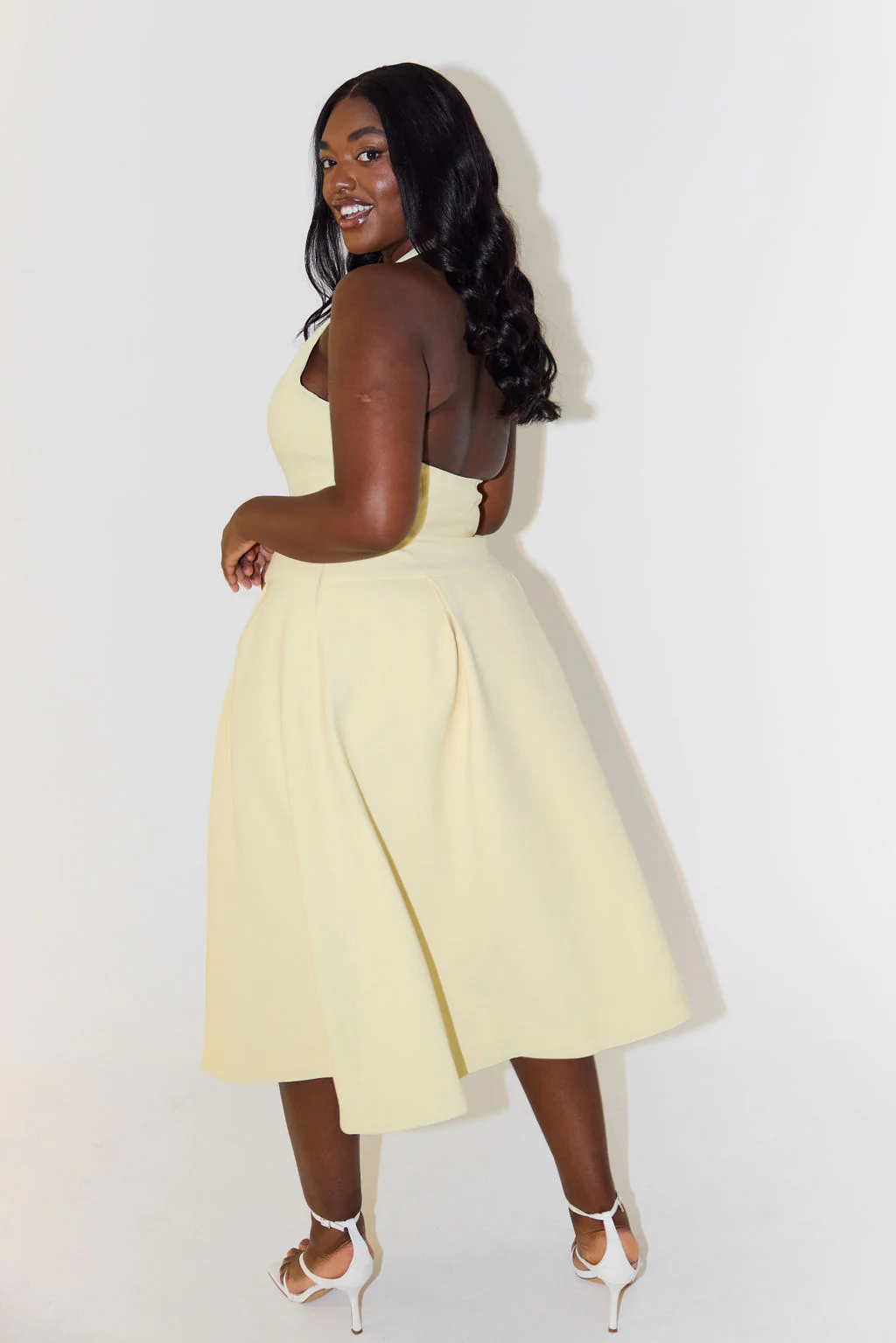 Hem Midi Dress
