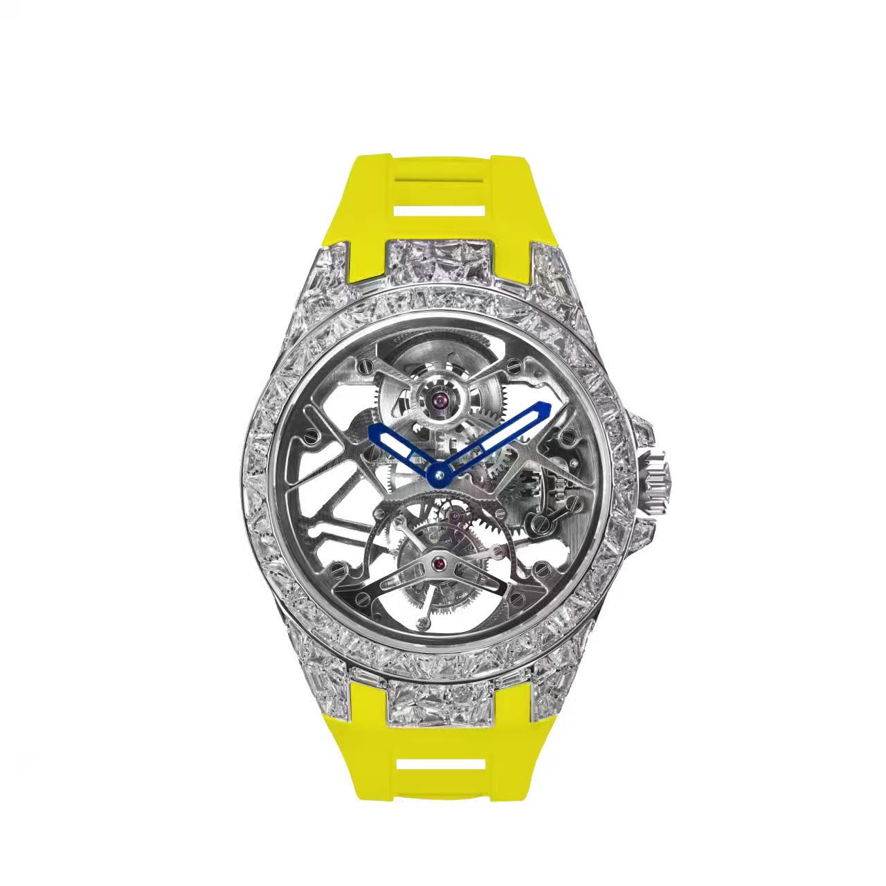 Wuyin Skeleton Tourbillon Watch – Manual, Sapphire, 44mm T850M