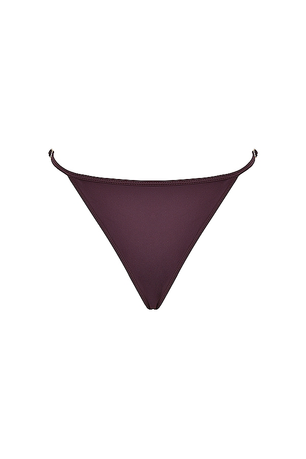 Cacao Thong Bikini Bottom