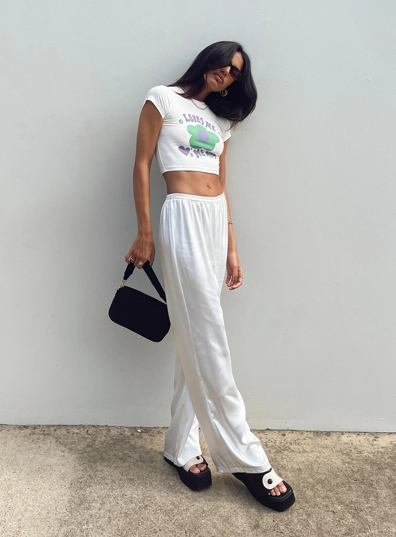 Nixie Pants White