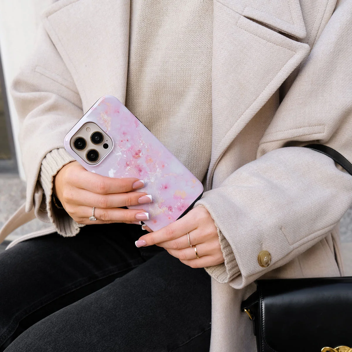 Golden Coral - Samsung Galaxy S25 Edge ケース