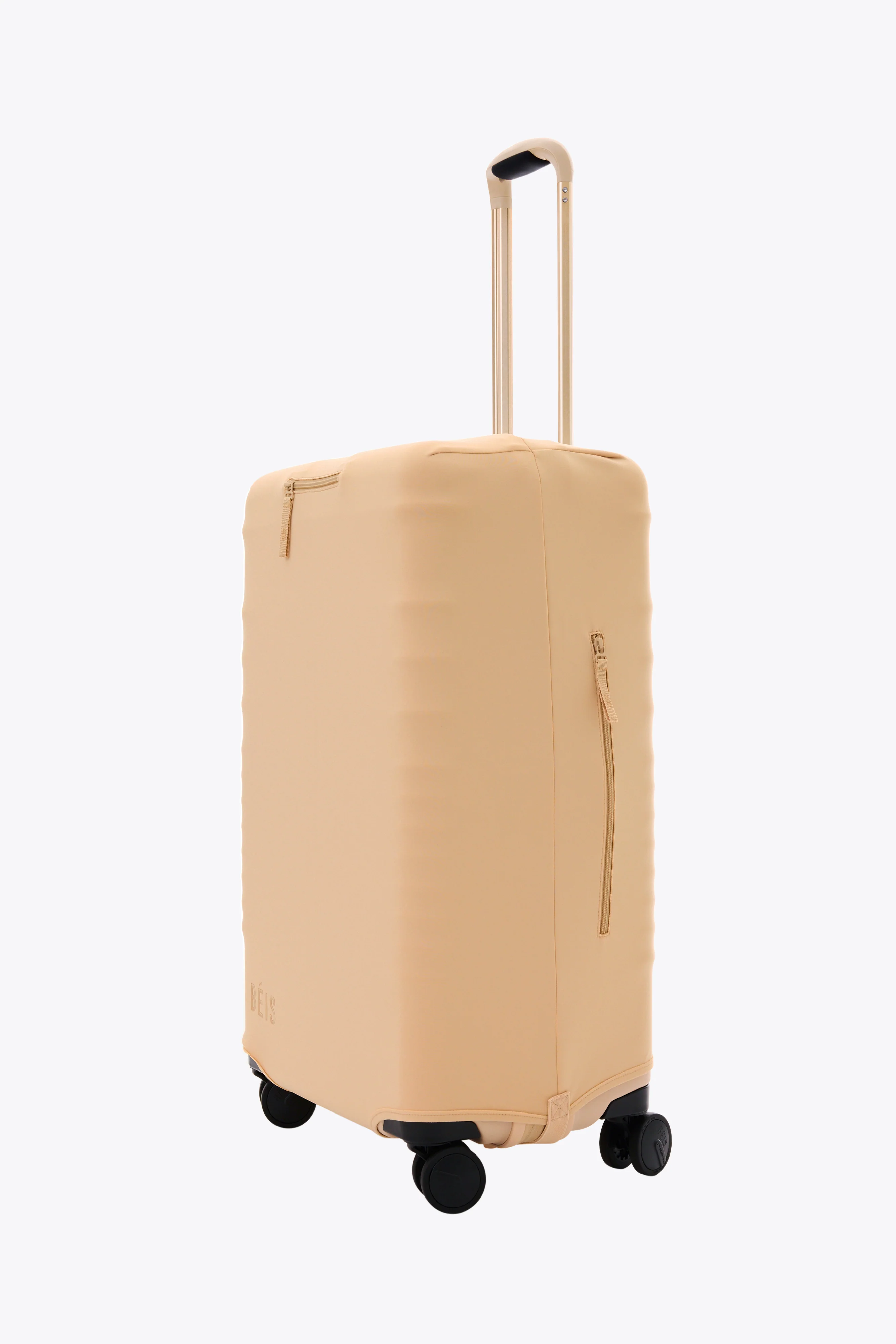 BEIS 'The Medium Check-In Luggage Cover in Beige