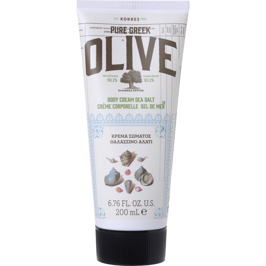 Korres Pure Greek Olive Body Cream Sea Salt