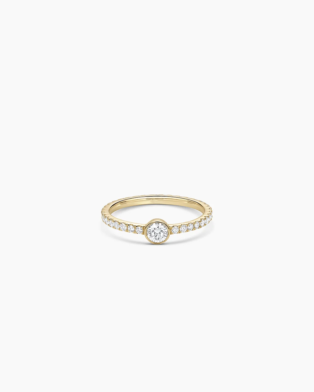 14K Lab Grown Diamond Circle Eternity Ring