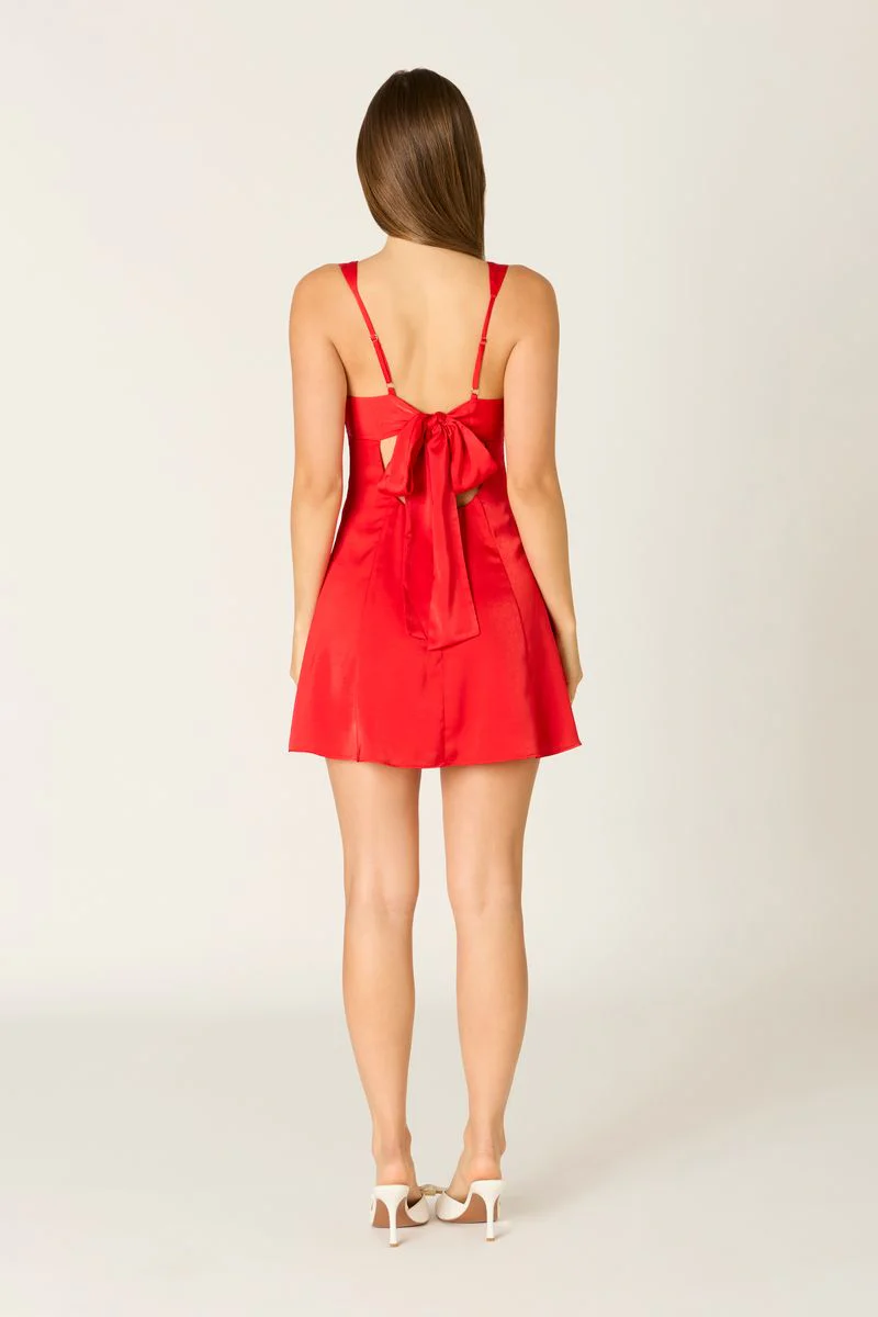 Sleeveless Sweetheart Mini Dress