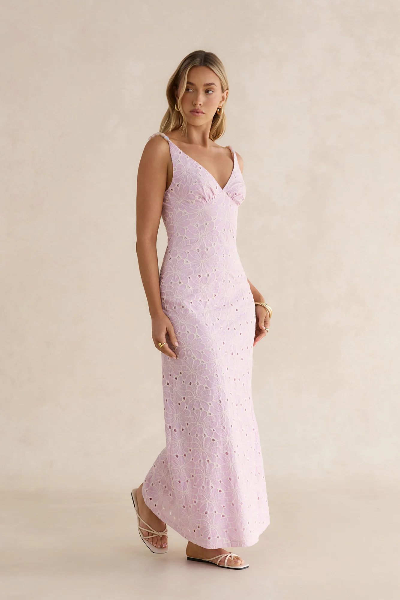 Louder Than Love Maxi Dress Lilac