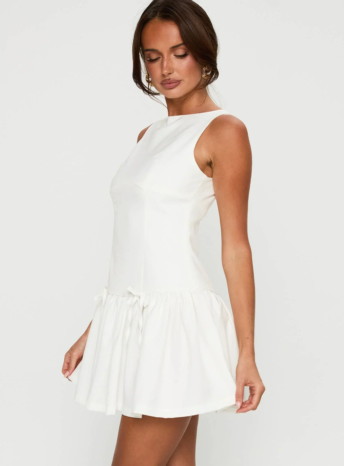 Milienne Mini Dress White - luluinthesky