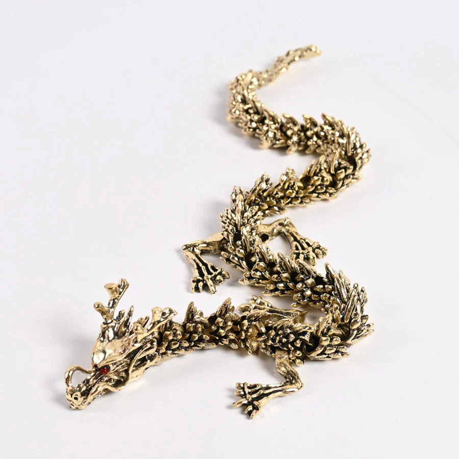 Mystic Metals: Articulated Dragon Figure