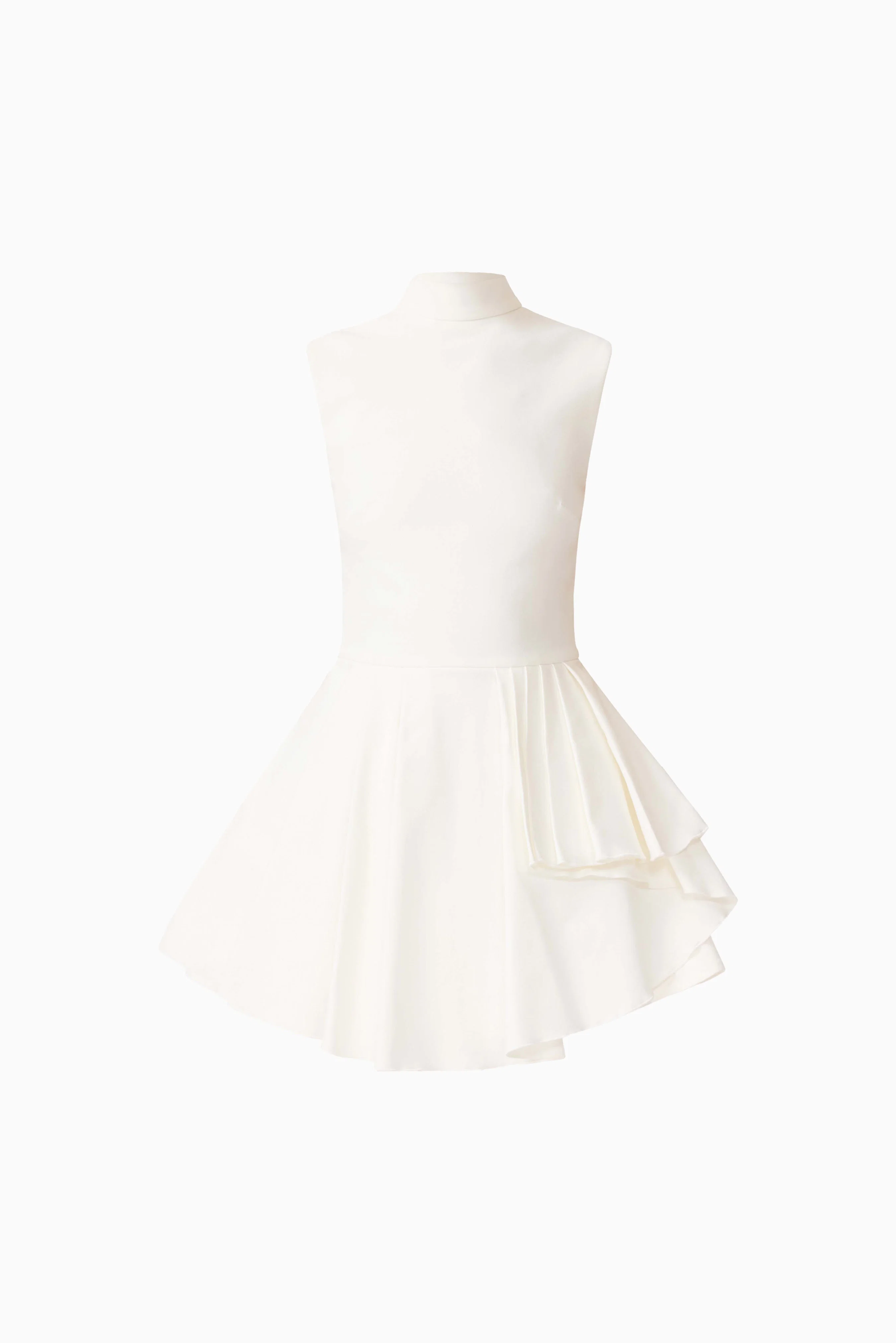 Nydia A-Line Mini Dress in White