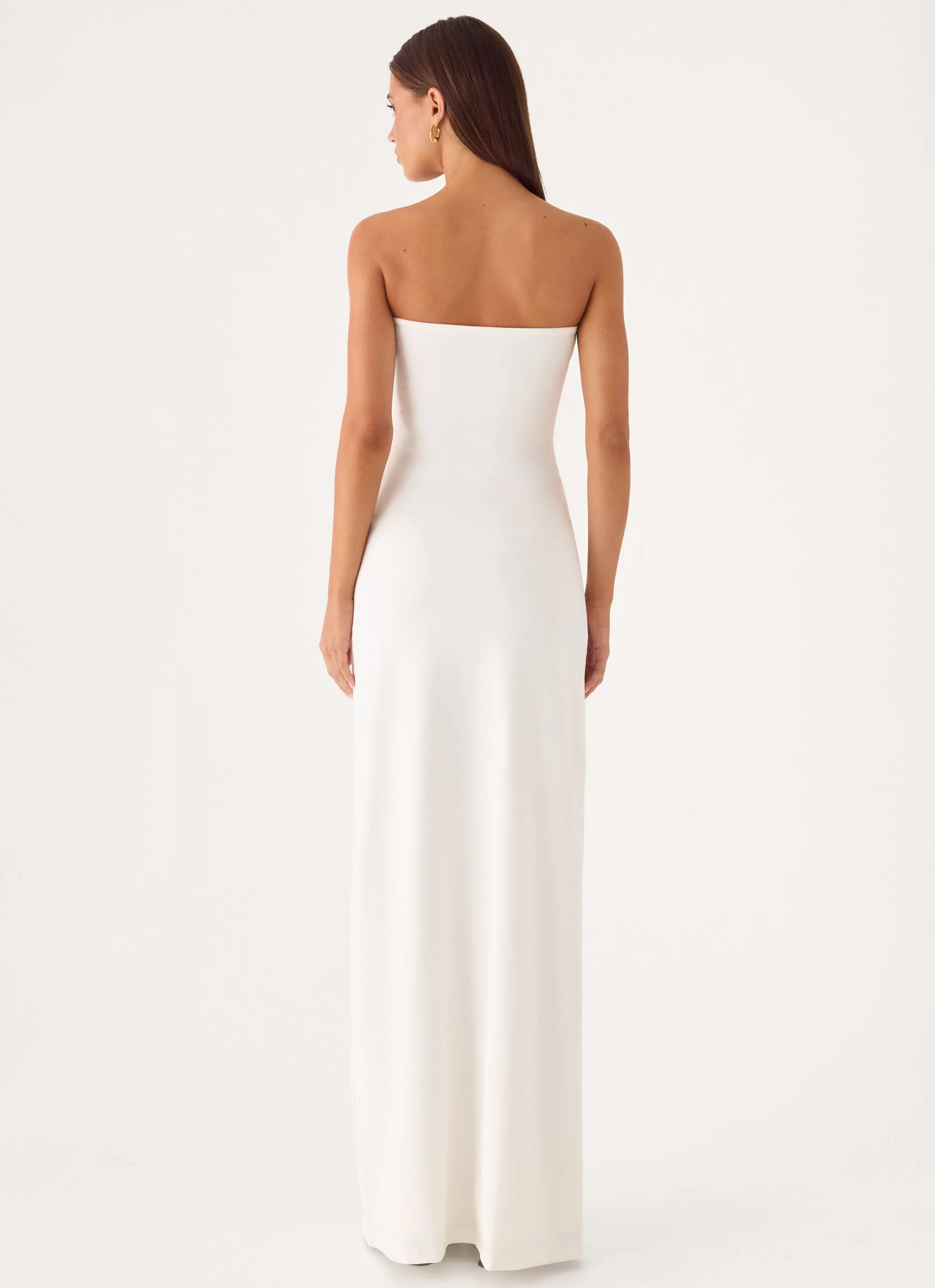 Stole My Heart Maxi Dress - White - luluinthesky