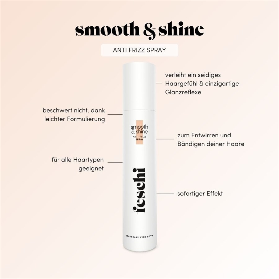 feschi smooth & shine Spray zapobiegający puszeniu się włosów