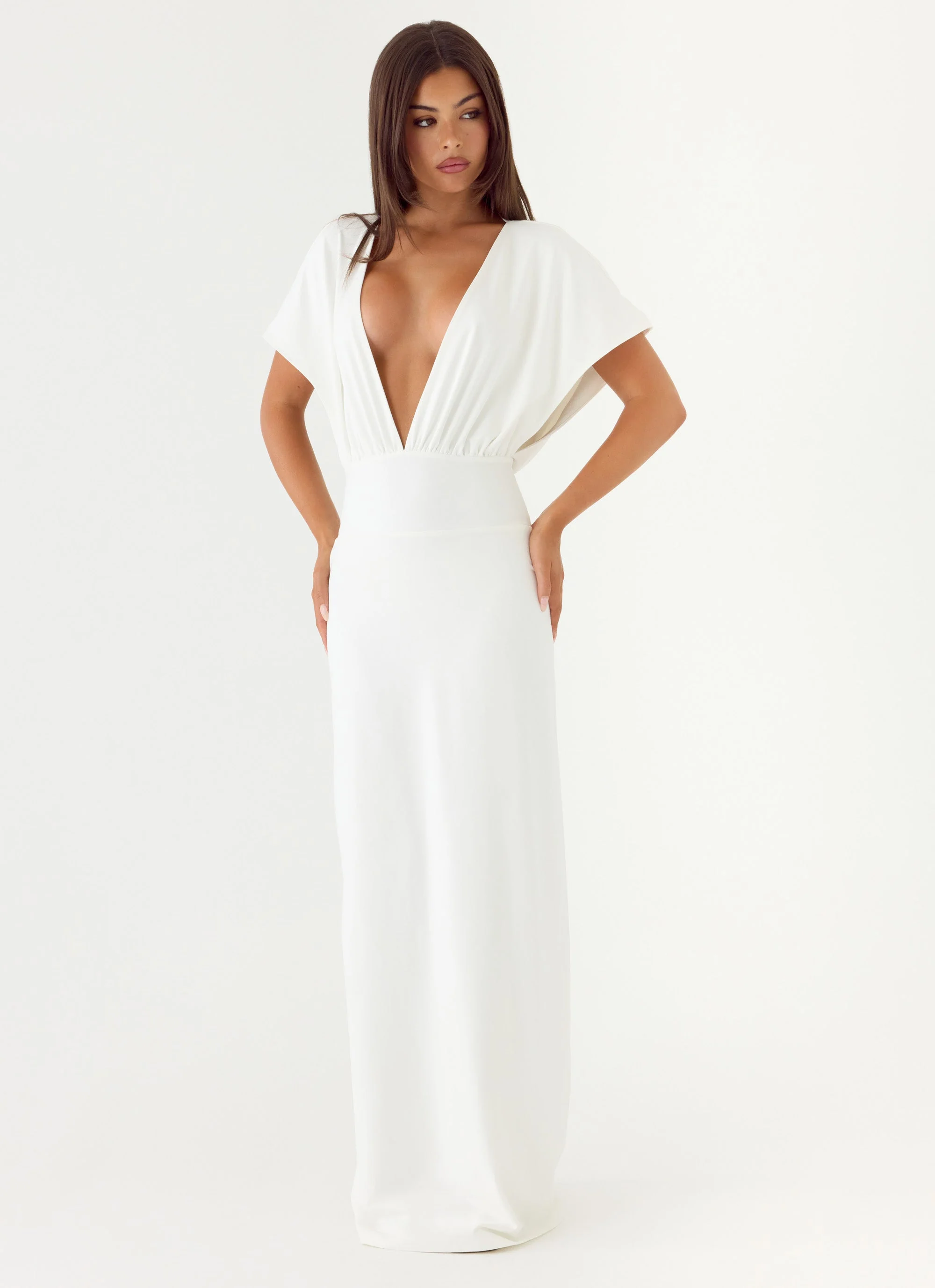 Rare Behaviour Maxi Dress - Ivory