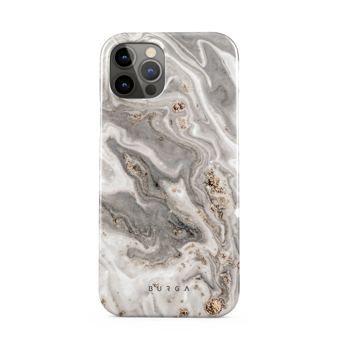Snowstorm - Grey Marble iPhone 12 Pro ケース