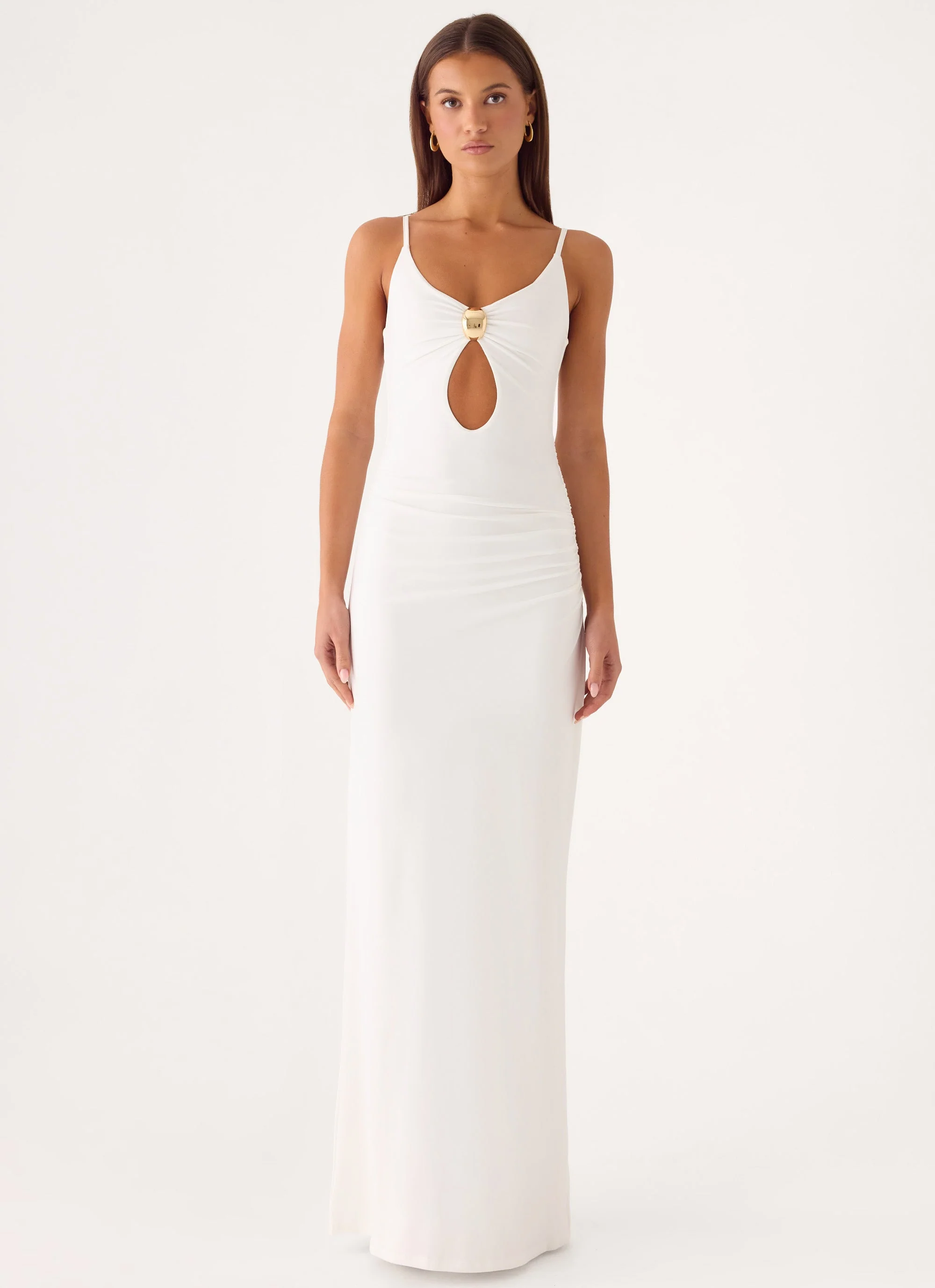 Inez Maxi Dress - White