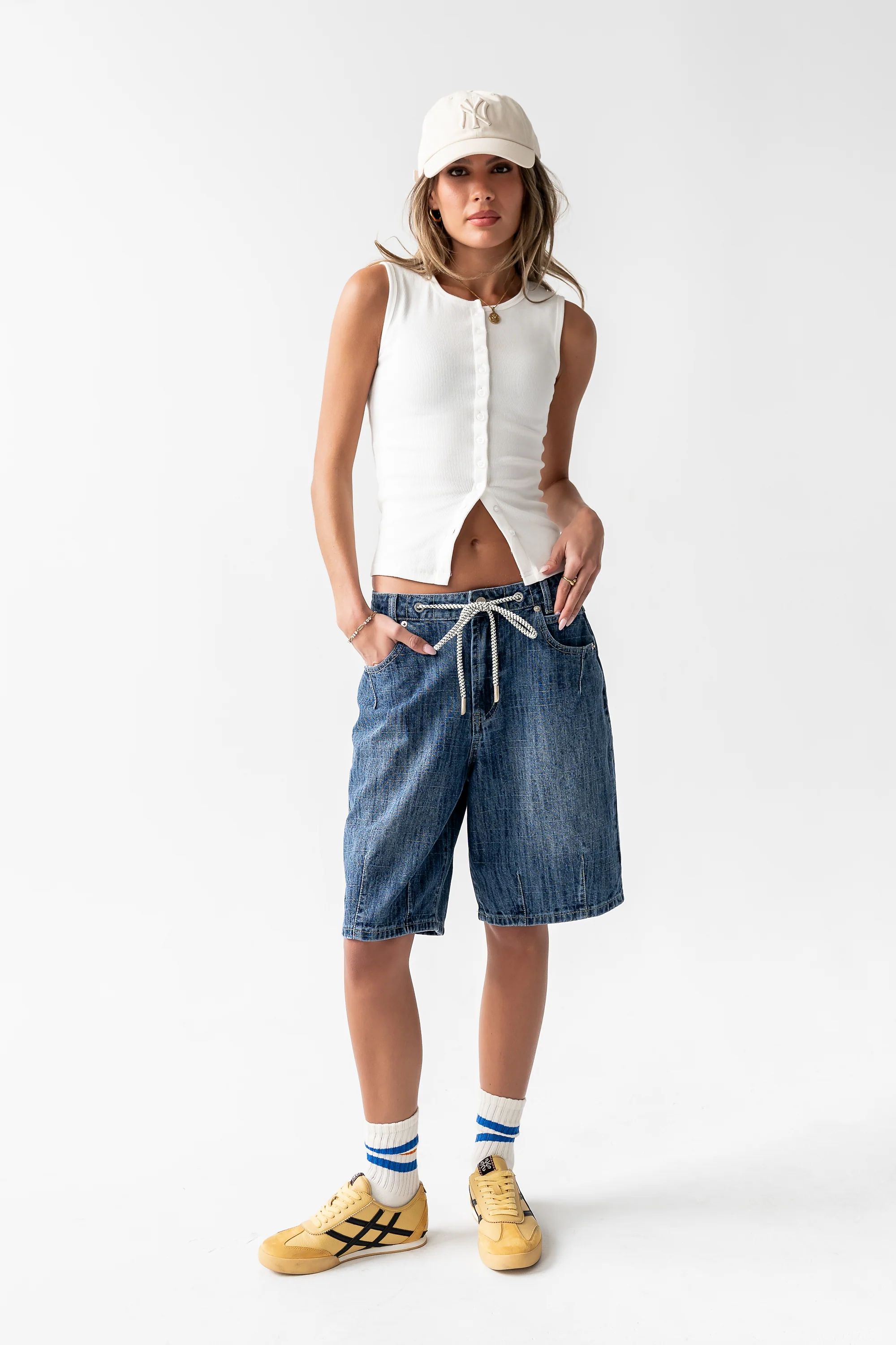 Ashley Barrel Bermuda Shorts - FINAL SALE