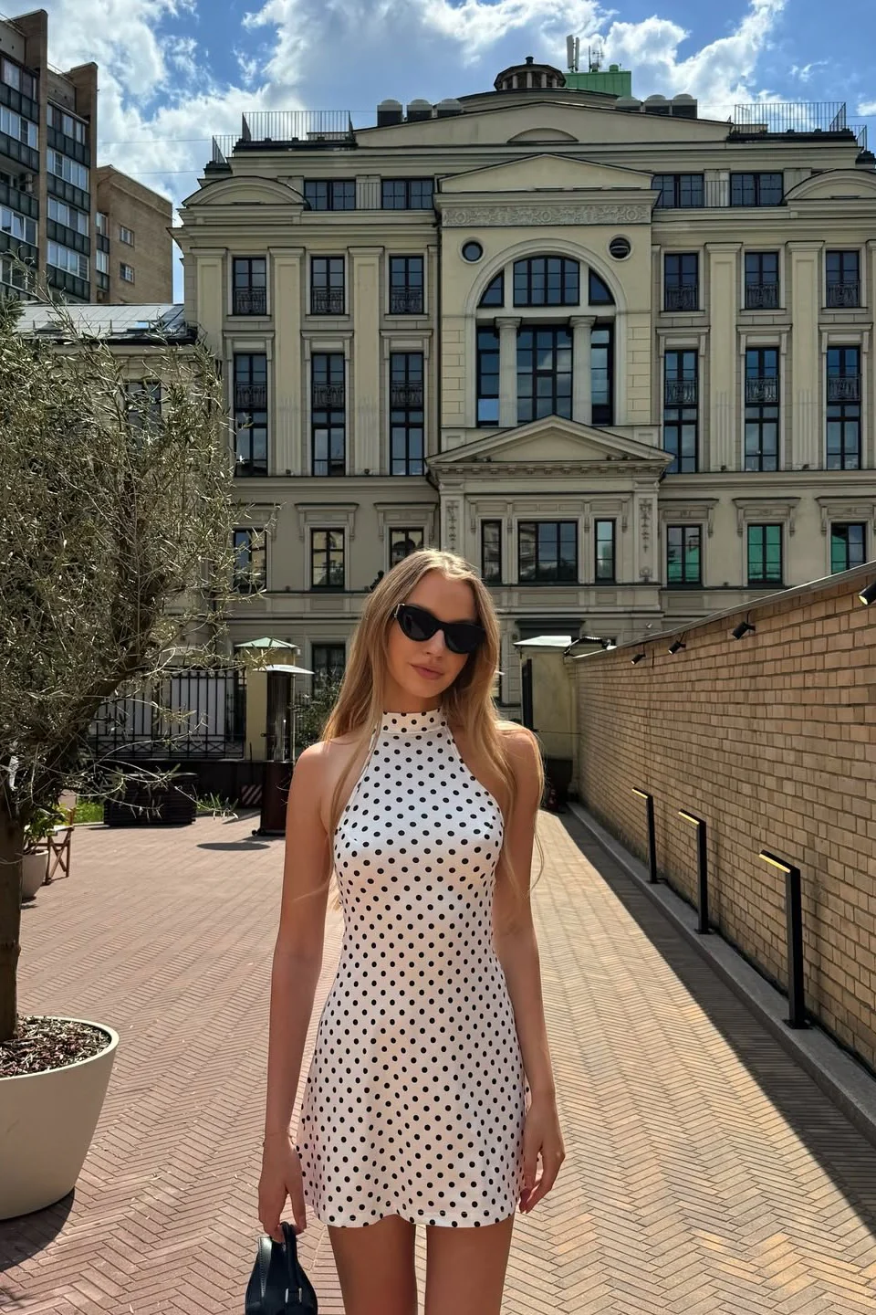 Bifina white dress