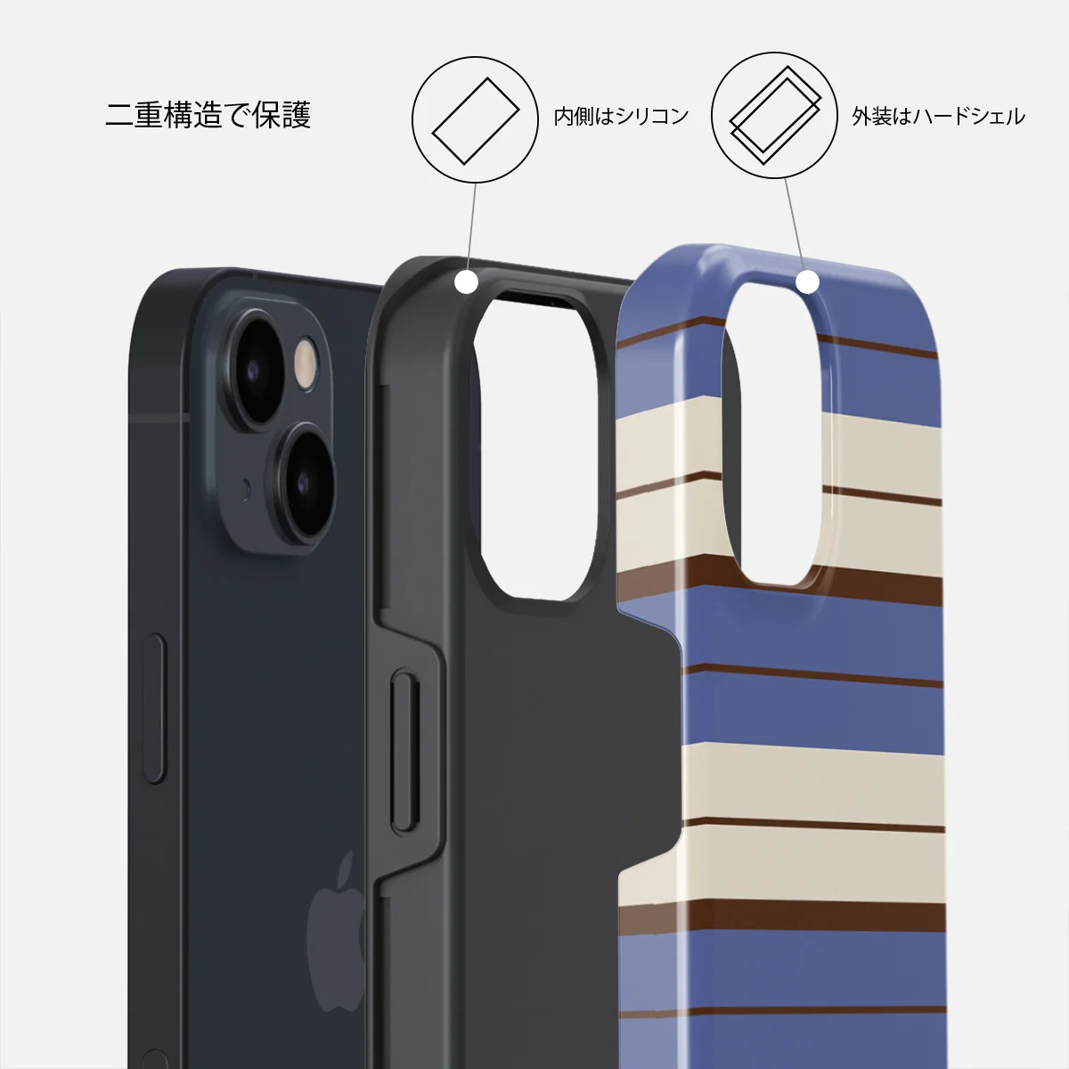 Biscotti - iPhone 13 ケース