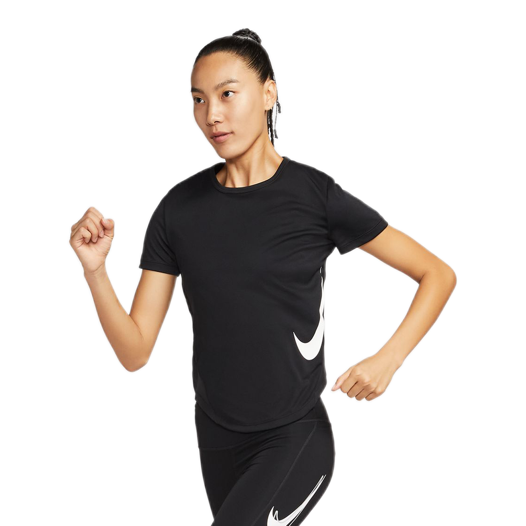 NIKE Tempo Swoosh Women's Training Jersey Black HV2773-010
