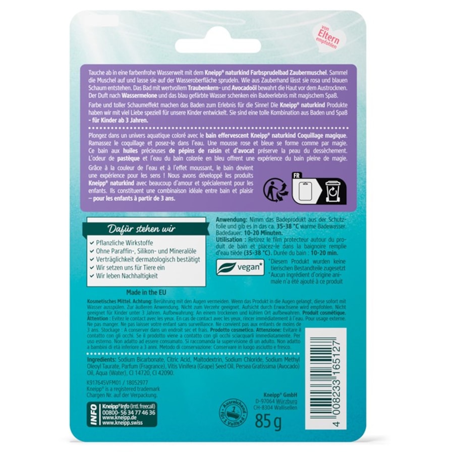 Kneipp Kąpiel dla dzieci Magiczna muszla