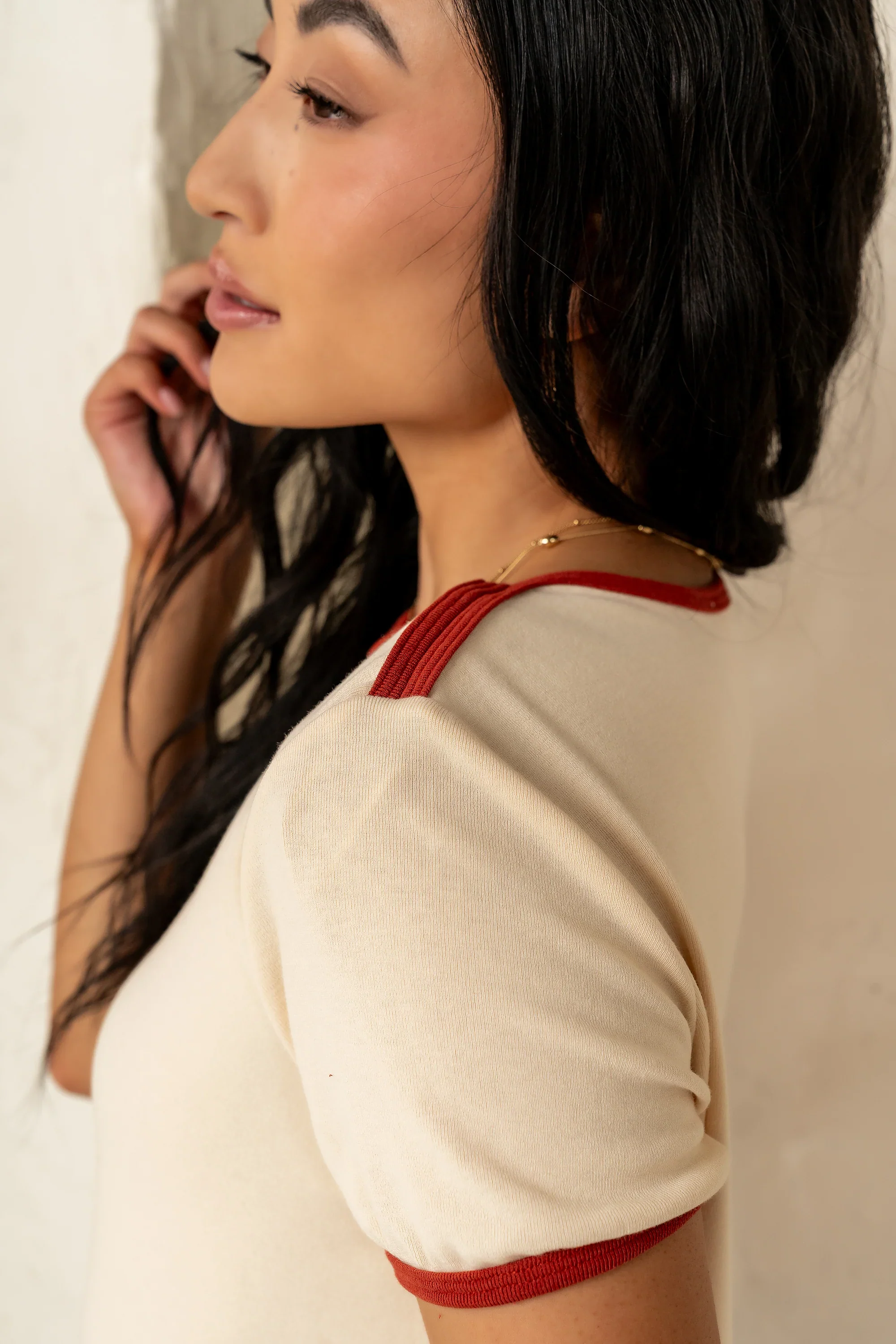 Goldie Contrast Tee
