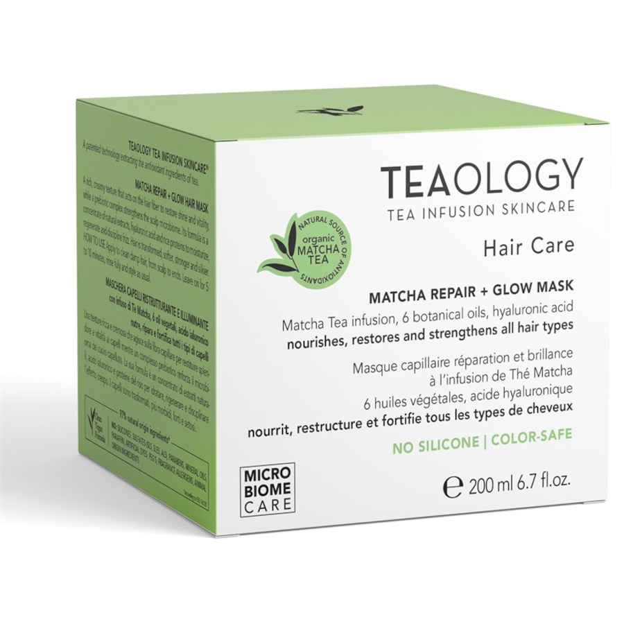 Teaology Pielęgnacja włosów Matcha Repair + Glow Mask