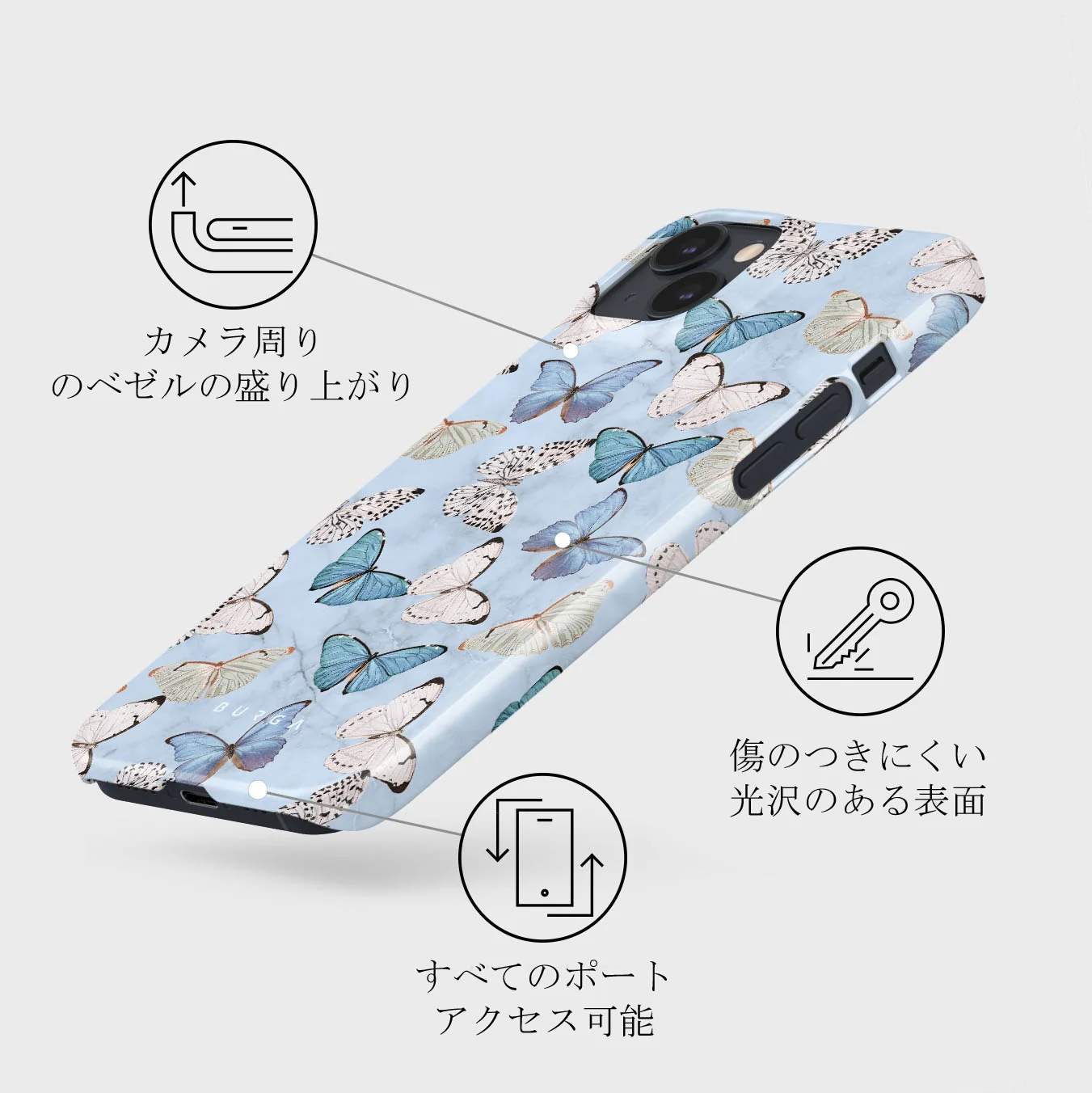 Give Me Butterflies - iPhone 13 Mini ケース